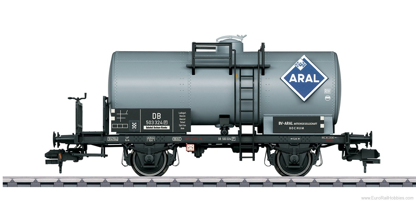 Marklin 58393 DB ''ARAL'' Privately Owned Tank Car Number 5