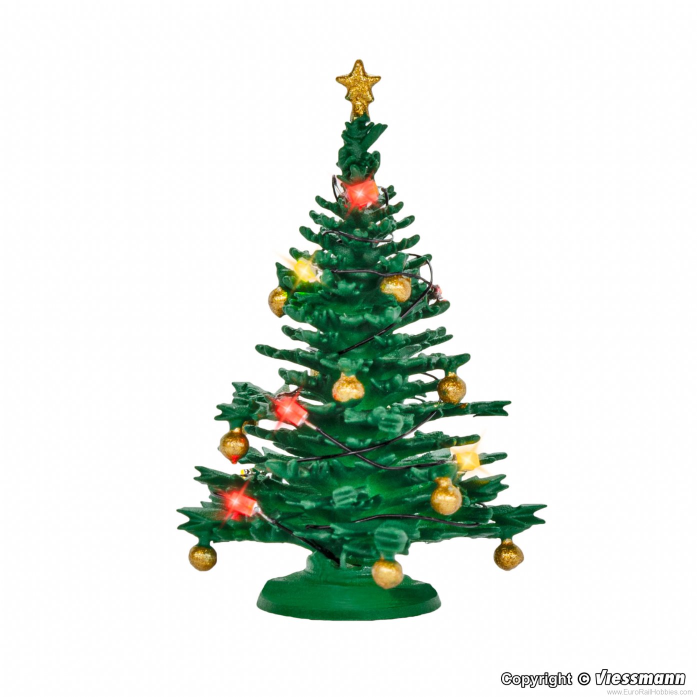 Viessmann 5831 Christmas tree, track size-independent