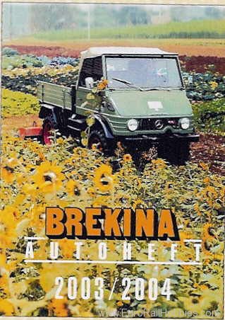Brekina 12203 BREKINA-Autoheft 2003/2004 (Collector Catalog