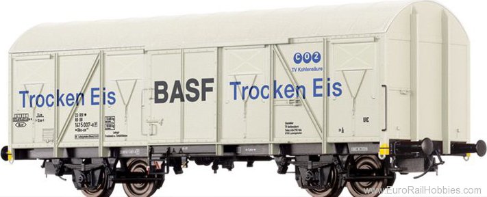 Brawa 67812 Covered Freight Car Gbs-uv 253 BASF Trocken E