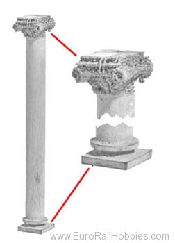 MBZ Thomas Oswald 80056 Base and Capital for Pillars (4pieces)