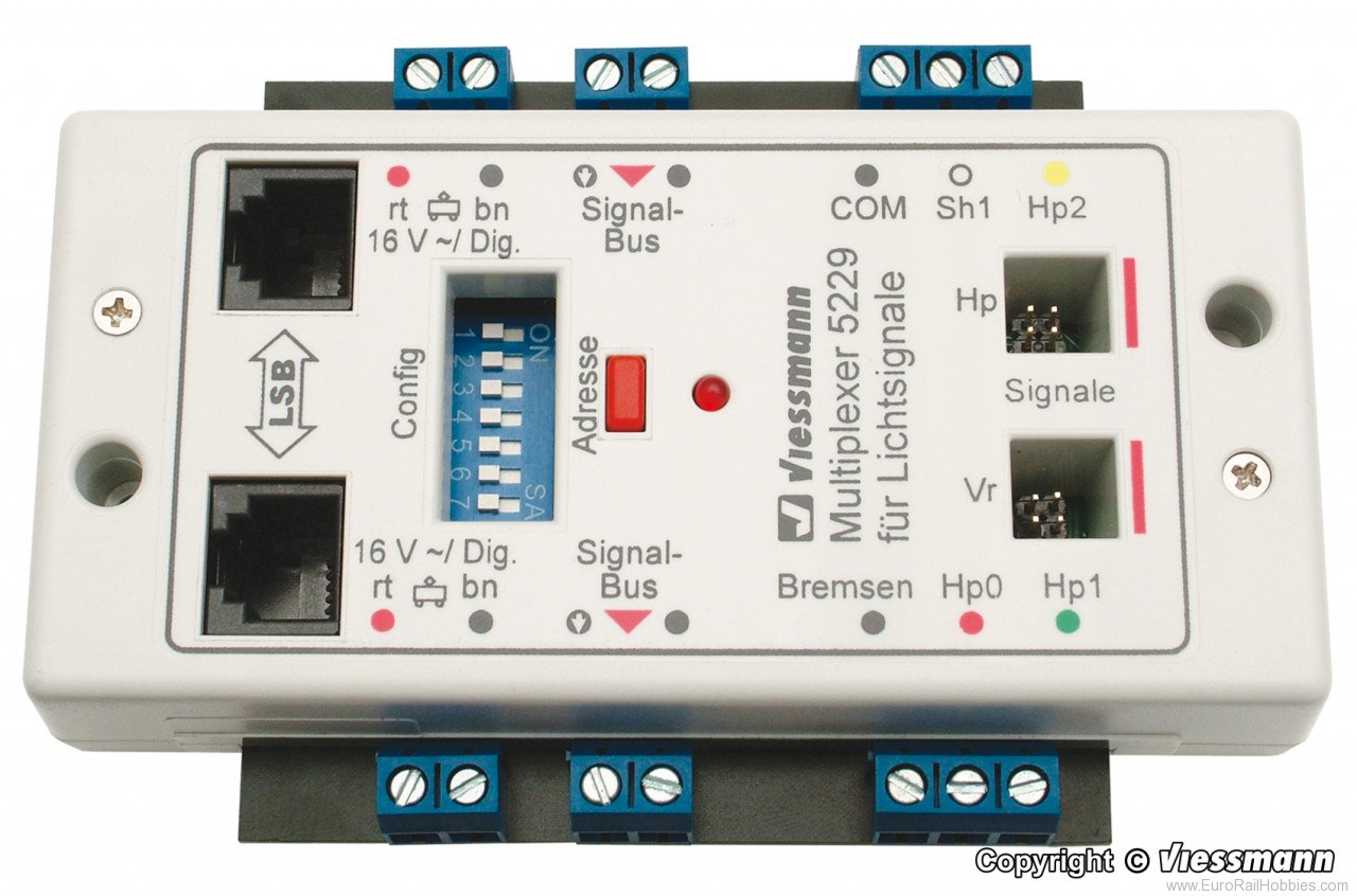 Viessmann 5229 Multiplexer for daylight signals with multipl