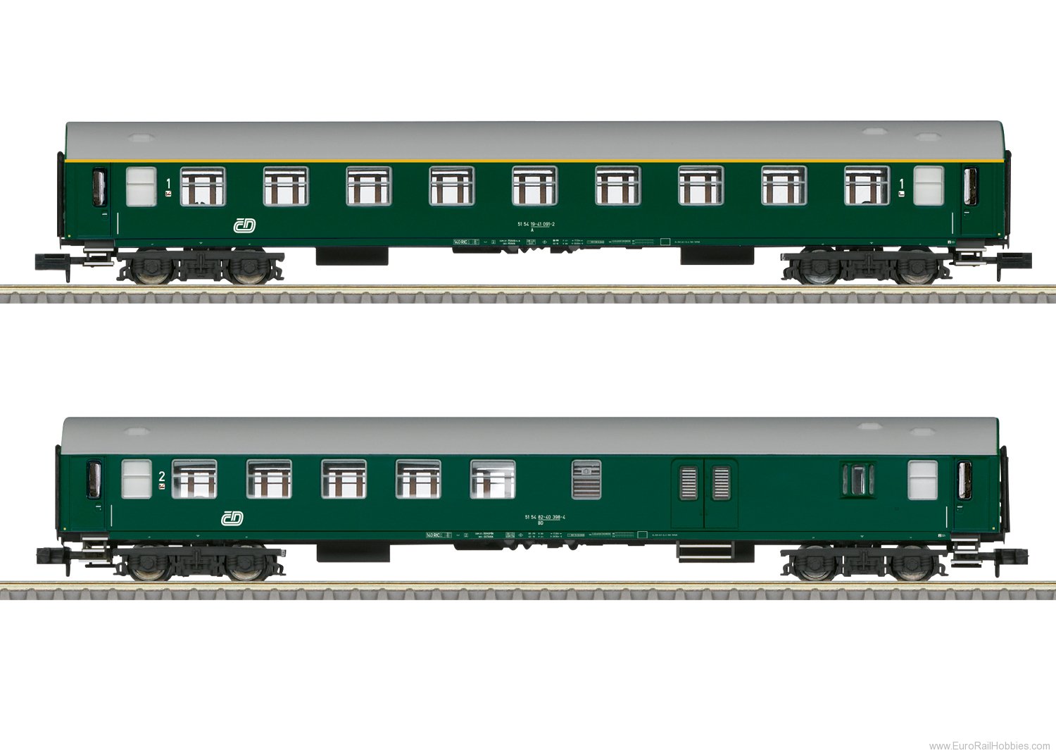 Trix 18251 CD Type Y/B Express Train Passenger Car Set