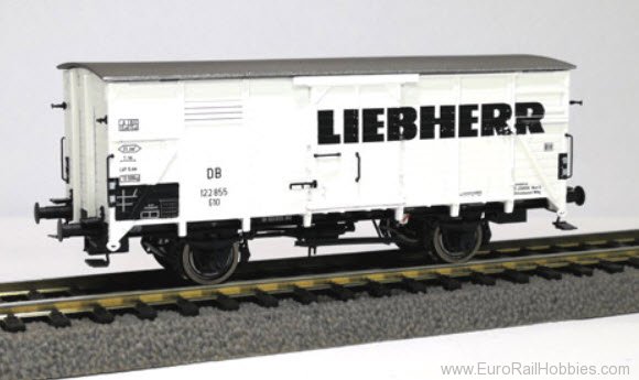 Brawa 49802 DB Covered Freight Car G10 'Liebherr' (Factor