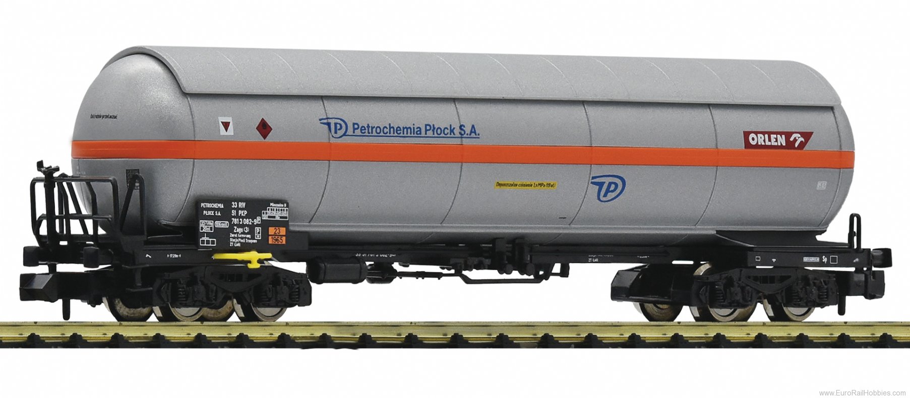 Fleischmann 849104 PKP Pressure Gas Tank Wagon (Factory Sold Out