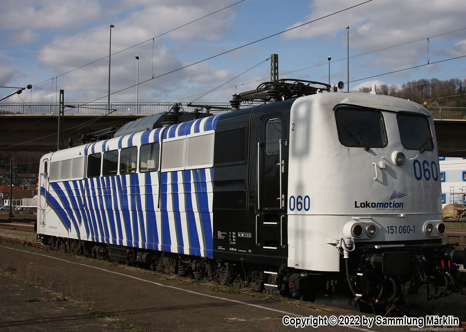 Marklin 55257 Lokomotion Class 151 Electric Locomotive (MFX