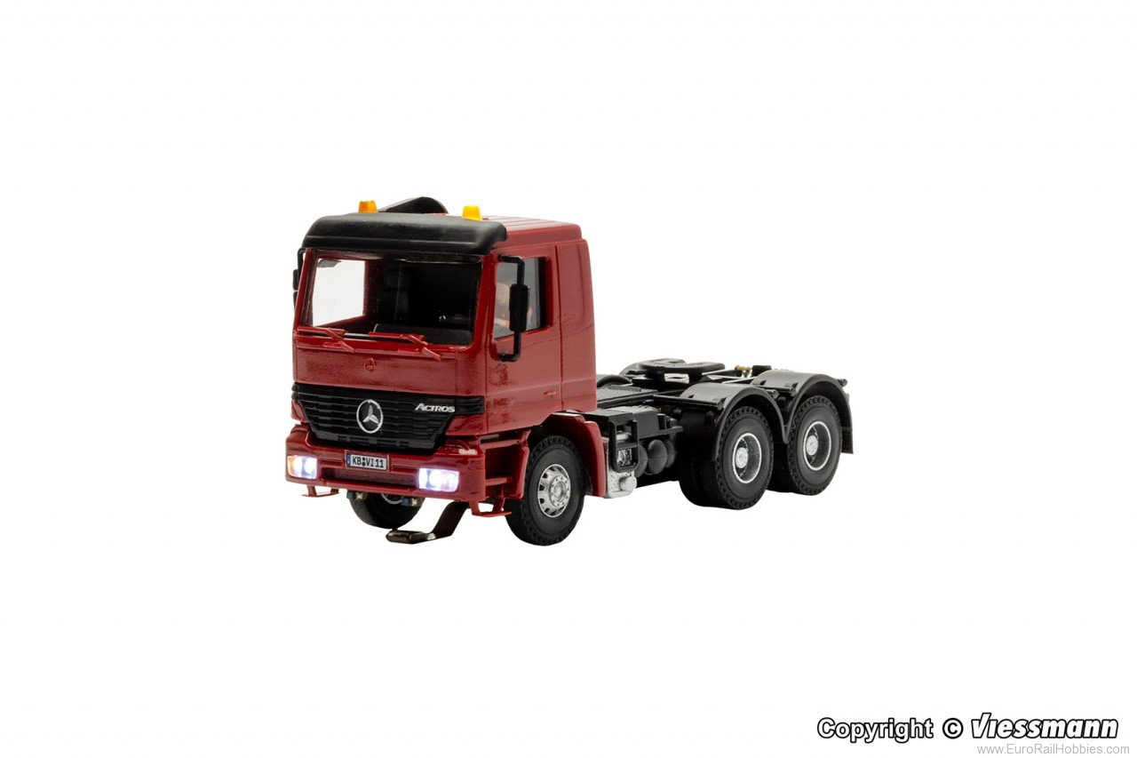 Viessmann 8011 H0 MB ACTROS 3-axle articulate truck with rot