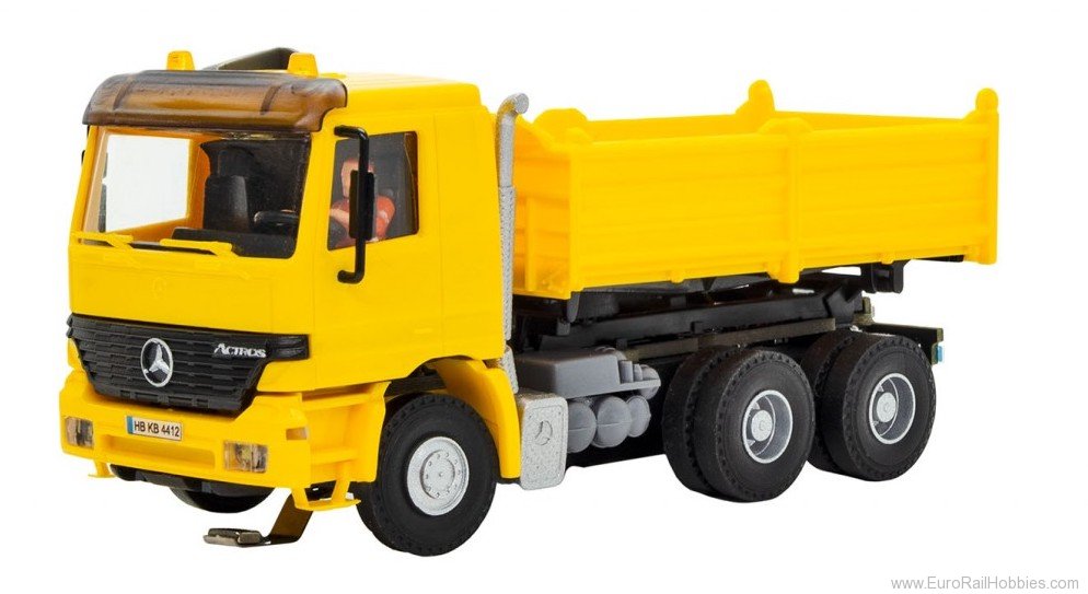 Viessmann 8015 MB ACTROS 3-axle dump truck with rotating fla