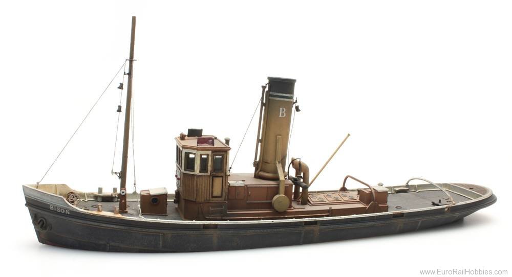 Artitec 50.120 Harbor tug, 1:87 resin kit, unpainted