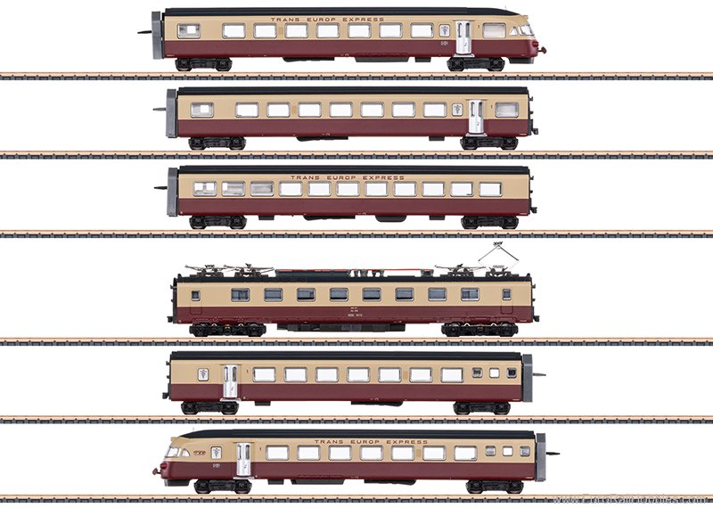Marklin 88730 Marklin SBB Cl. RABe TEE Electric Railcar Tra