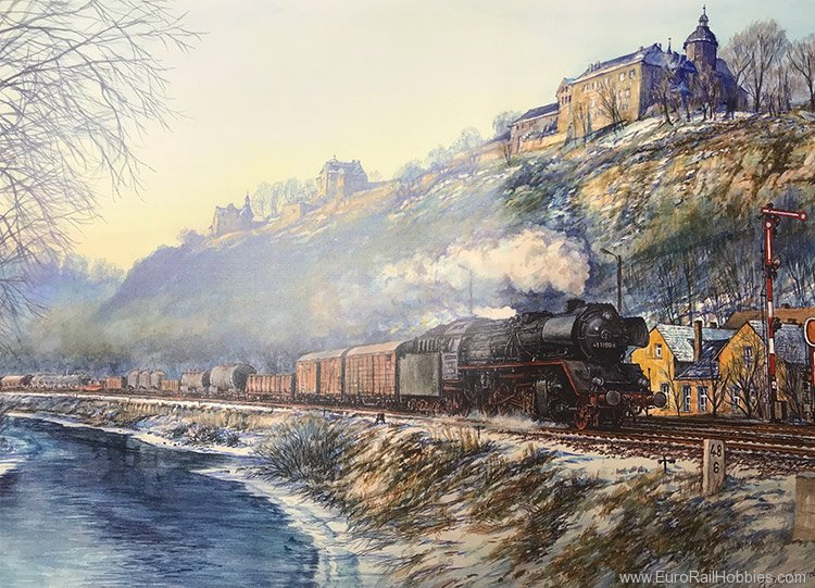 Art Prints 1072 DR BR41 Freight Train