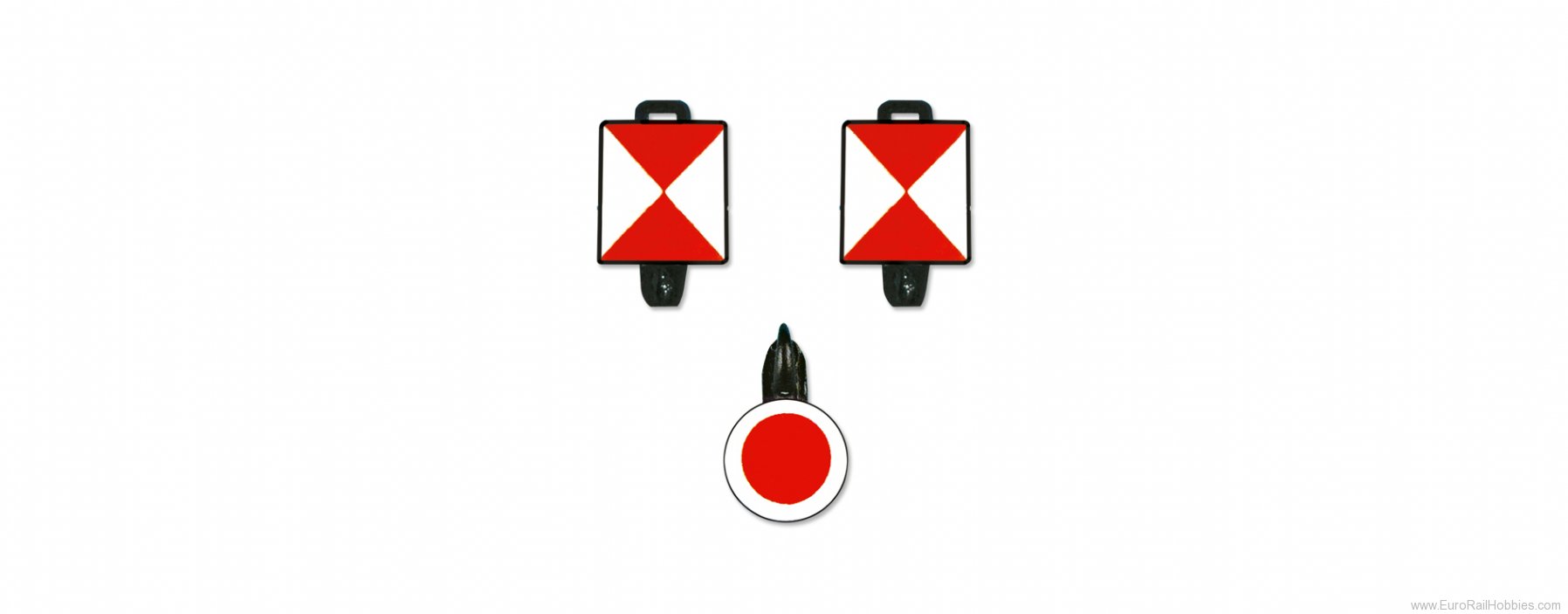 Brawa 2231 End of Train Marker Set (x2)