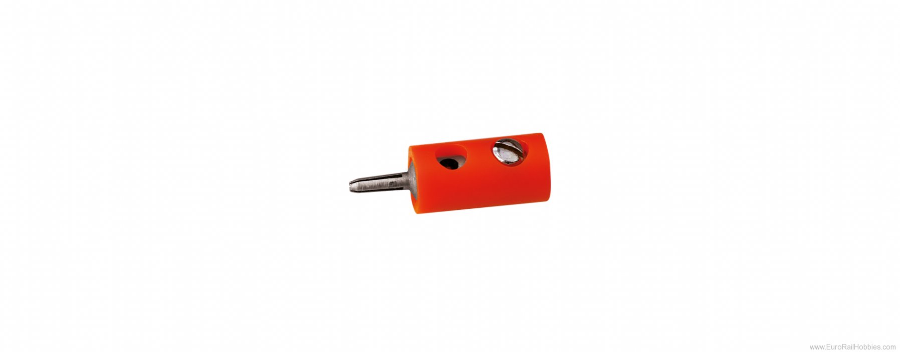 Brawa 3006 100 Male Connector, Orange