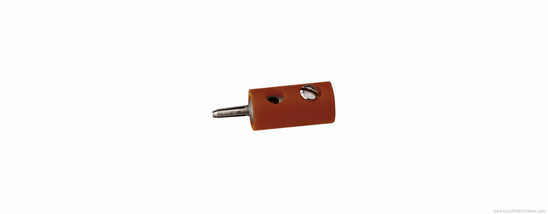 Brawa 3054 10 Male Connector Brown