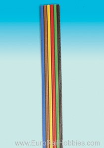 Brawa 3186 Cables 6-Color 5 m 