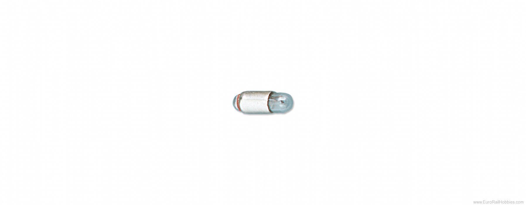 Brawa 3259 Clear Bulb w/COllar for Metal Signals 2,7x4,5