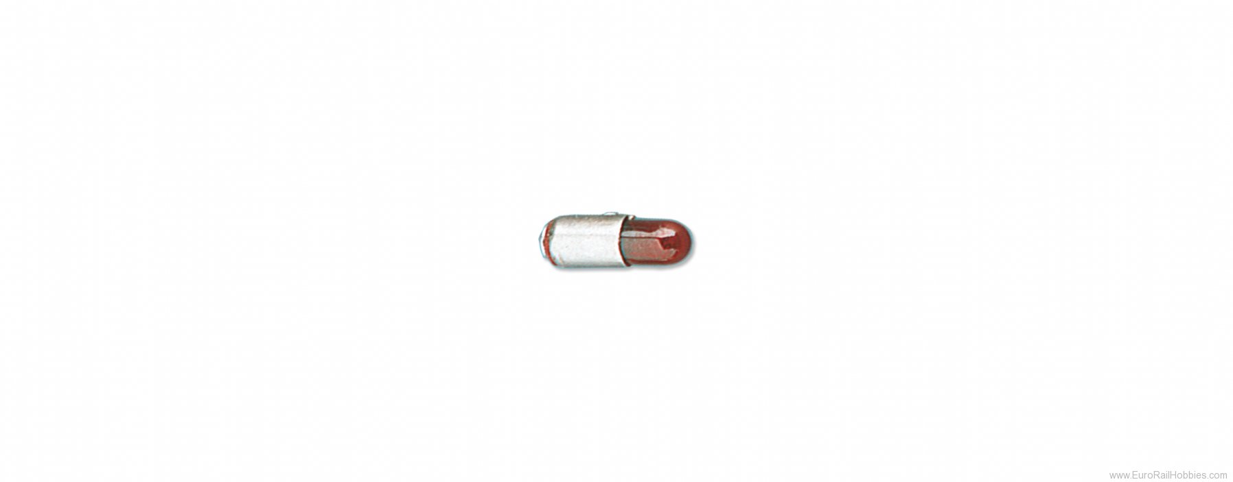 Brawa 3261 Bulbs with collar (for metal signals) red 16V