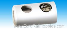 Brawa 3749 Socket (New Style Marklin) - 10 Pack - White 