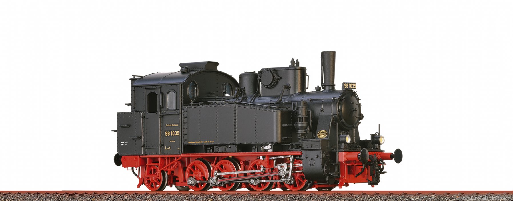 Brawa 40586 Steam Locomotive 98.10 DRG(DC Analog Version 