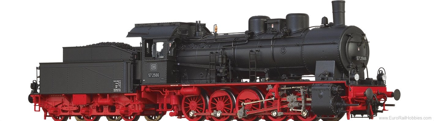 Brawa 40879 BRAWA DB BR 57.10 Freight Steam Locomotive (M