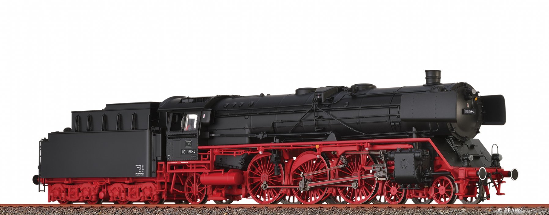 Brawa 40980 Express Train Locomotive BR 001 DB (DC Analog