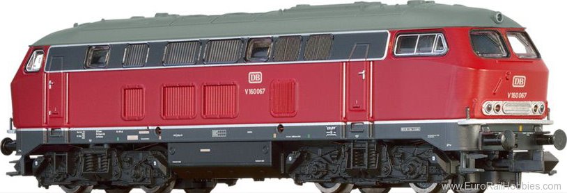 Brawa 41156 Diesel Locomotive BR V160 DB (DC Analog Basic