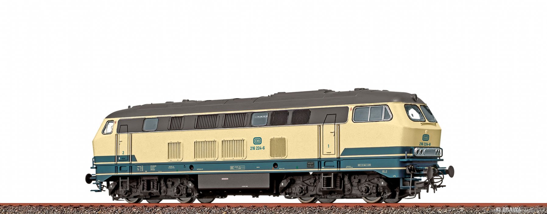 Brawa 41166 DB BR216 Diesel locomotive DCC w/Sound