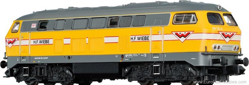 Brawa 41174 Diesel Locomotive BR 216 Wiebe (DC Digital Ex