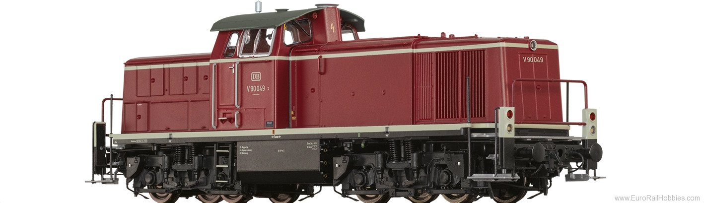 Brawa 41588 BRAWA DB BR V90 Diesel Locomotive  (DCC w/Sou