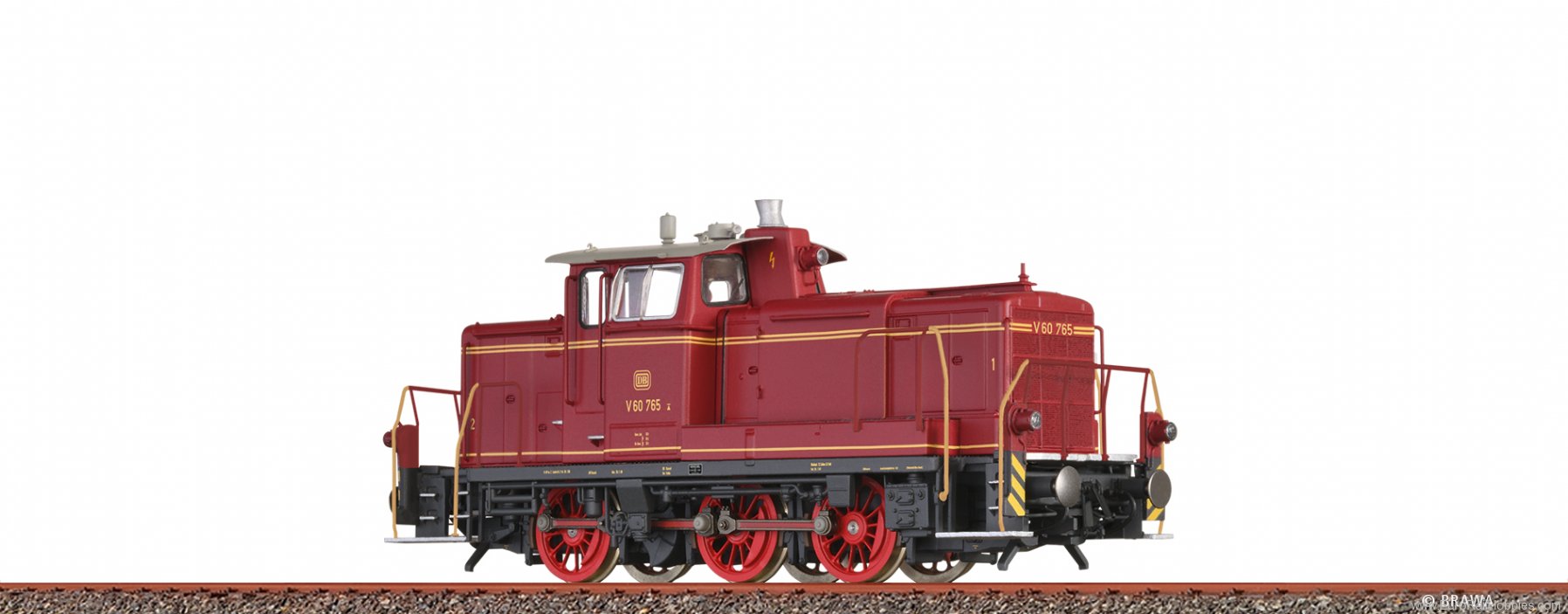 Brawa 42416 Diesel Locomotive BR V60 DB(DC Analog Version