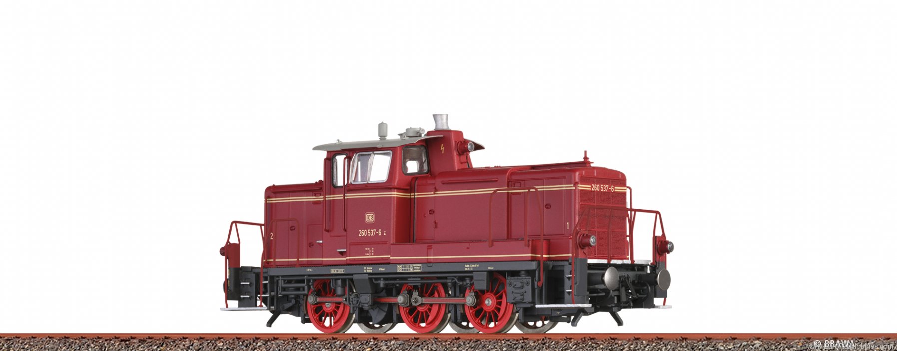 Brawa 42422 Diesel Locomotive BR 260 DB(Digital Extra)