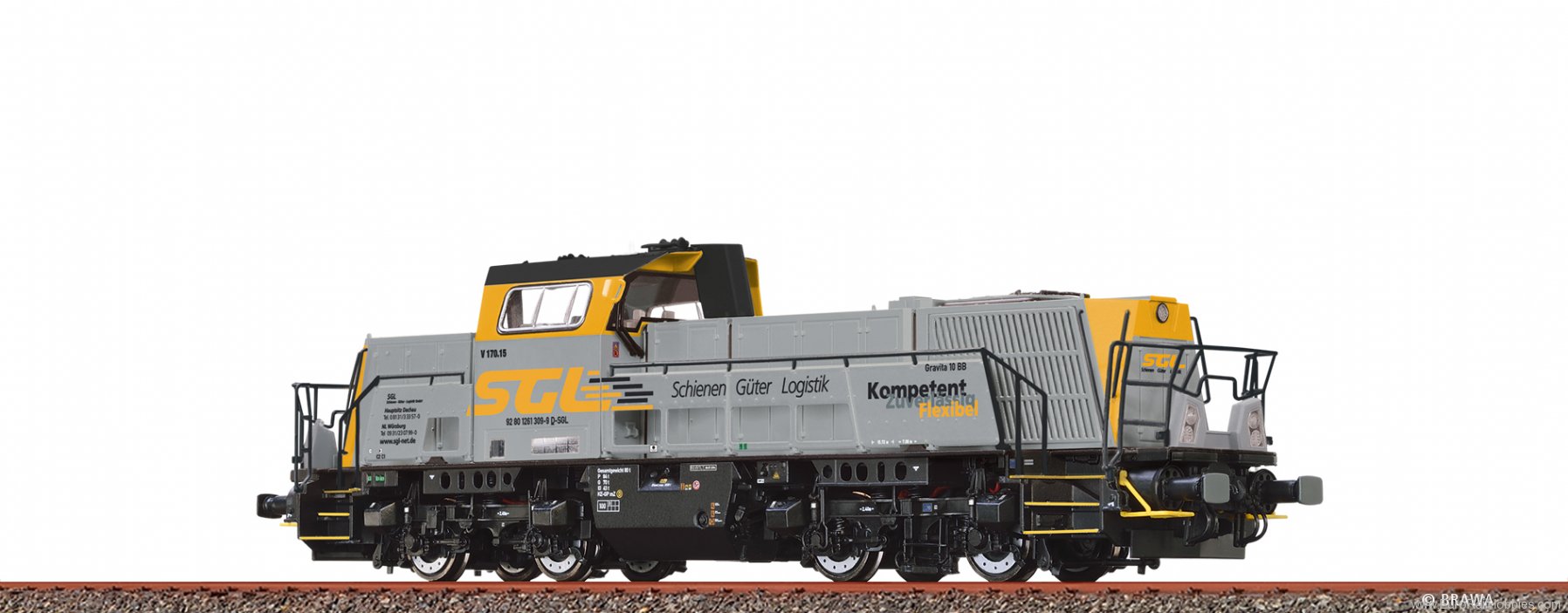 Brawa 42778 Diesel Locomotive GravitaÂ®Â BR 261 SGL (