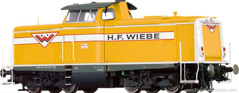 Brawa 42890 Diesel Locomotive BR 212 Wiebe (DC Digital Ex