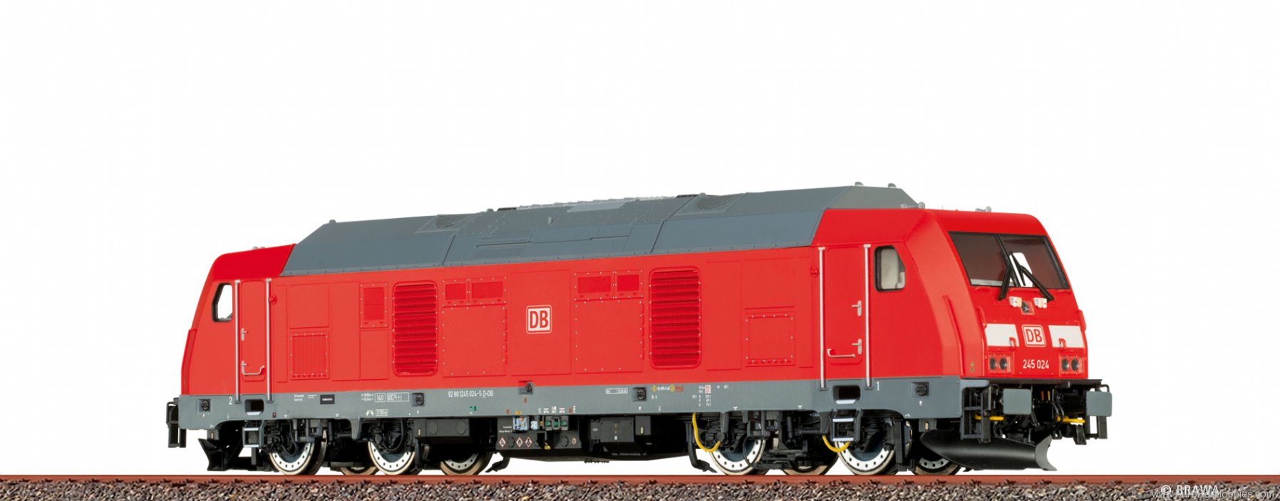 Brawa 42910 Diesel Locomotive BR 245 Fernverkehr Sylt DB 