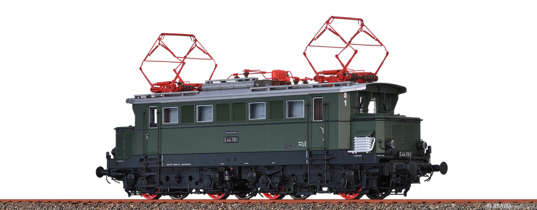 Brawa 43454 Electric Locomotive BR E44 DB(DC Analog Versi