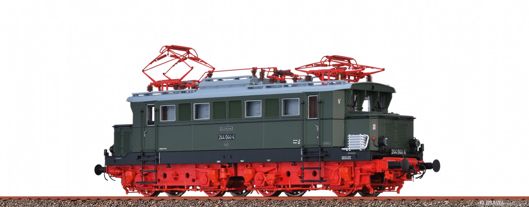 Brawa 43460 Electric Locomotive BR 244 DR(Digital Extra)