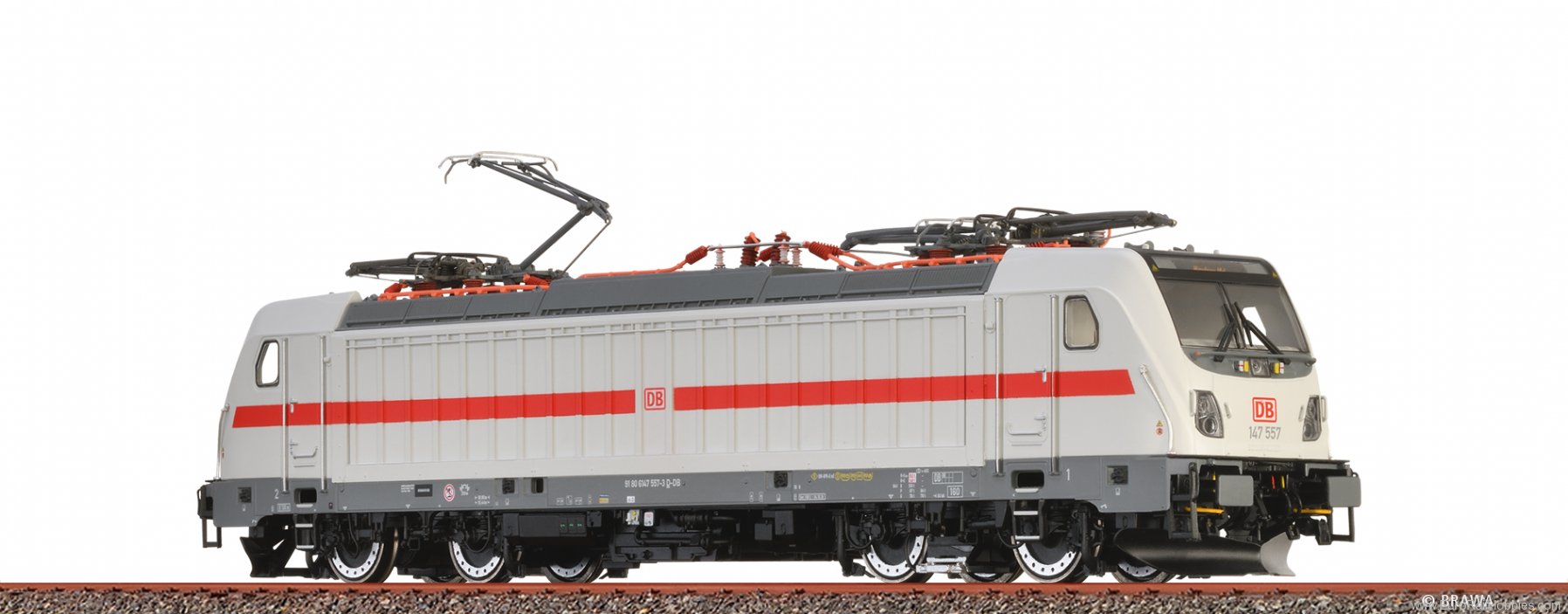 Brawa 43817 TRAXX Electric Locomotive BR 147.5 DB AG (AC 