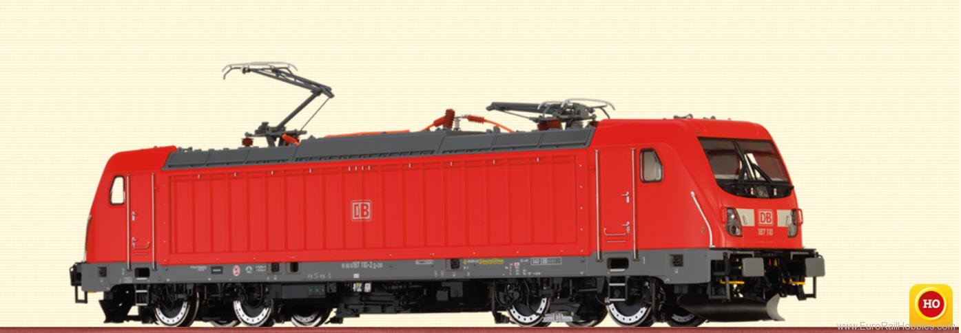 Brawa 43818 TRAXX Electric Locomotive BR 187 DB AG (DC An