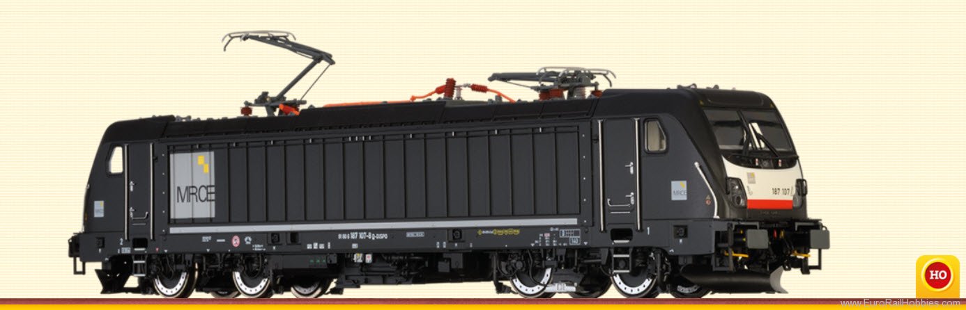 Brawa 43828 Electic Locomotive BR 187 TRAXX 3 MRCE(DC Ana