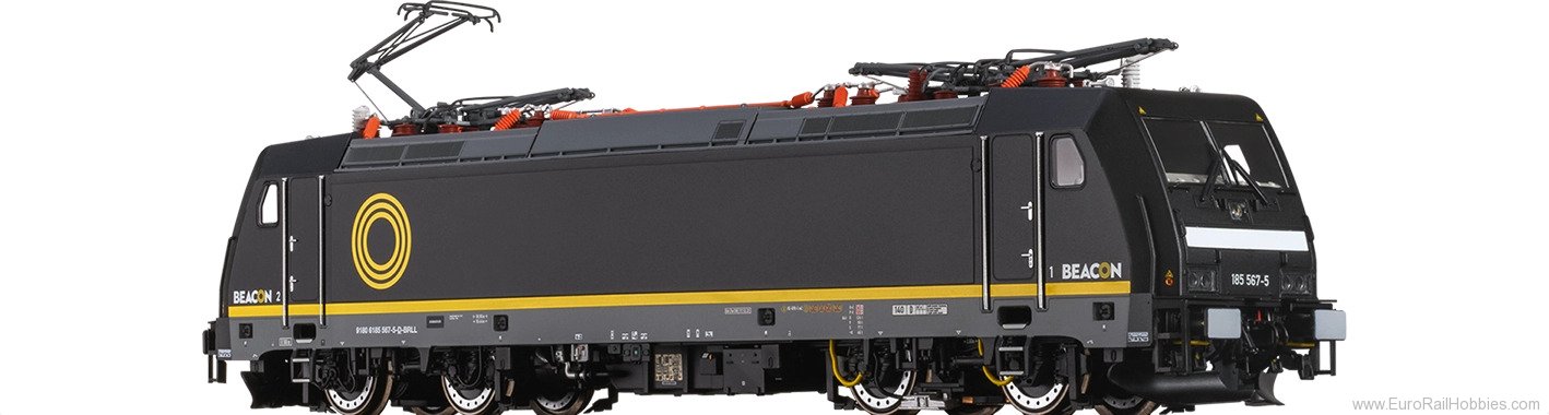 Brawa 43846 BRAWA BR 185.5 TRAXX BEACON Electric Locomoti