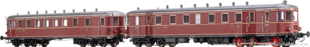 Brawa 44386 Diesel Railcar VT 62.9 and Trailer VB 147 DB 