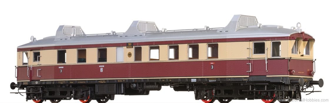 Brawa 44436 Diesel Railcar BR VT 758 DRG(DC Analog Versio