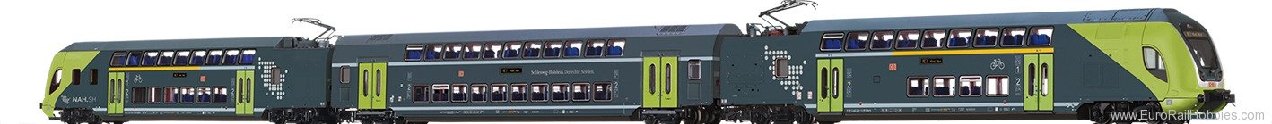 Brawa 44585 BRAWA TWINDEXX VARIOÂ® Double-Deck Train NA