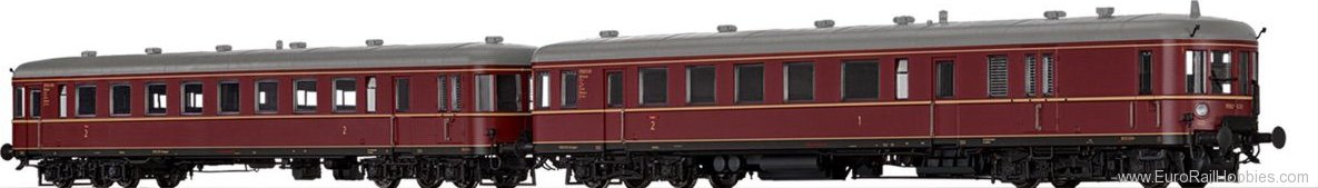 Brawa 44720 Diesel Railcar BR VT 60.5 and Trailer BR VS 1