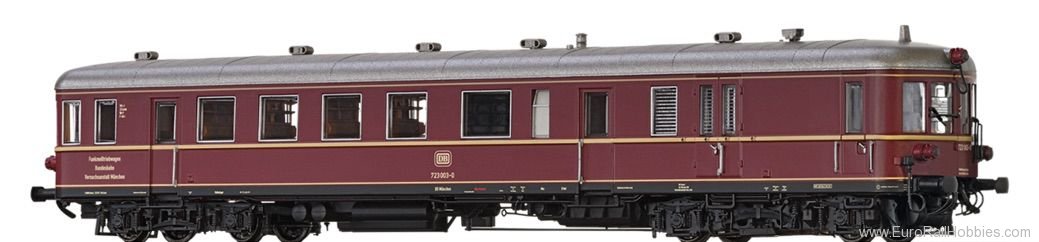 Brawa 44732 Diesel Railcar VT 723 DB(DC Analog Version Pl