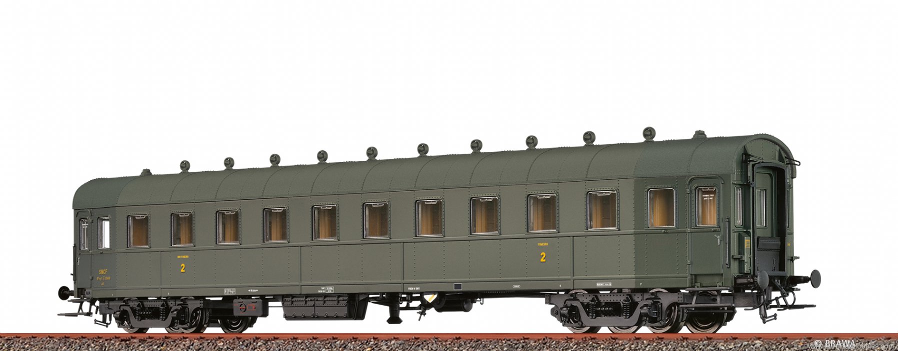 Brawa 45323 Express Train Car B4u DR