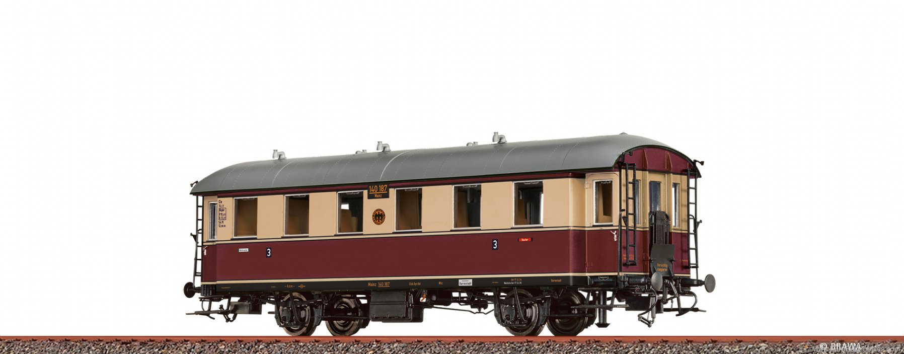 Brawa 45539 DRG Passenger Coach Civ