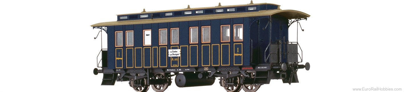 Brawa 45620 BRAWA Sleeperette A K.W.St.E.