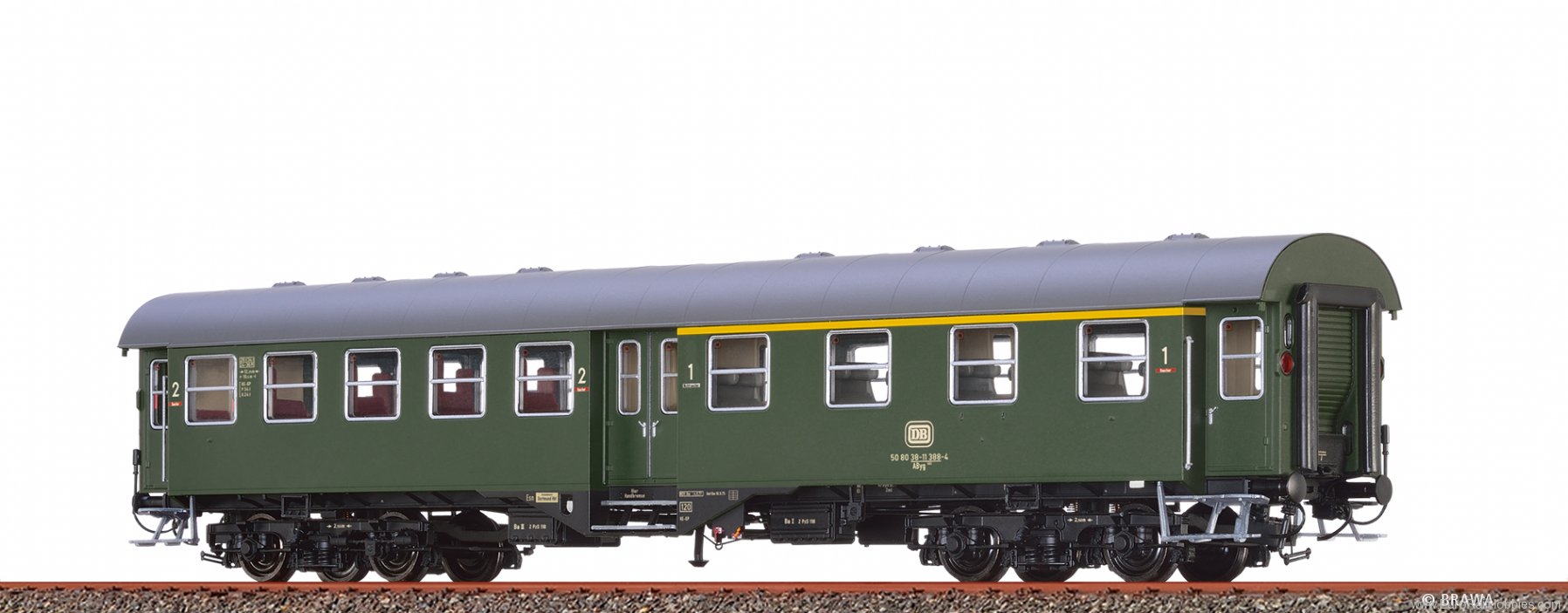 Brawa 46101 DB 4 Axle Passenger Coach AByg 503