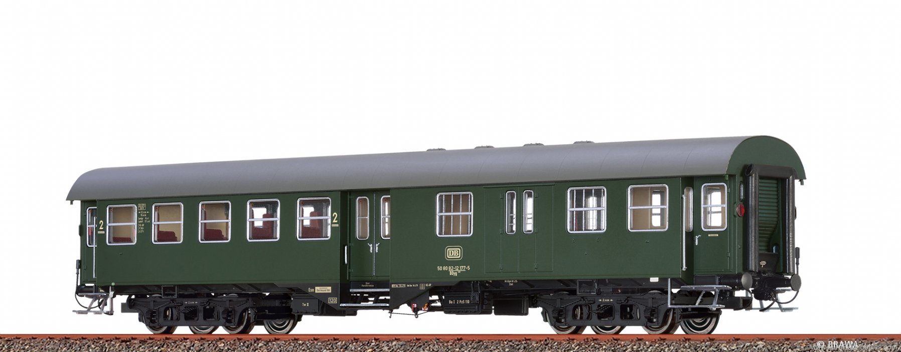 Brawa 46104 DB 4 Axle Passenger Coach BDyg 532